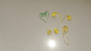 How to make 4 different types of quilling scroll| 4 type of quilling scroll part 2