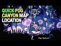 Hollow Knight Fog Canyon Map And Cornifer Location With And Without Shade Cloak 