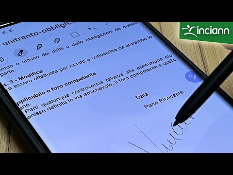 Video: Come aggiungo una firma al mio Samsung Note?