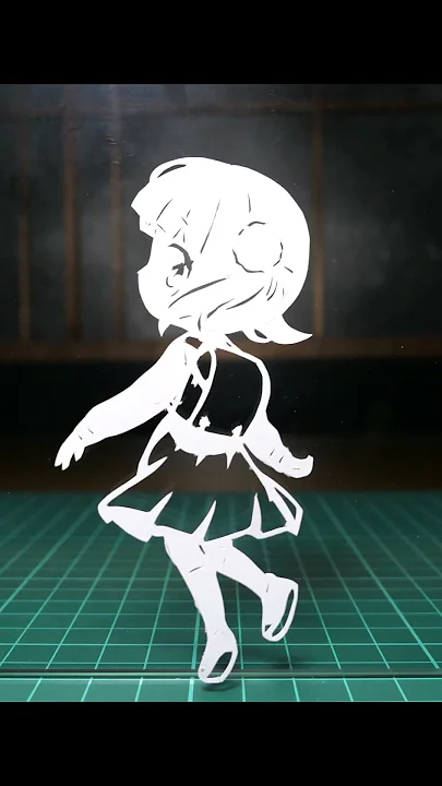 切り絵で粛聖!!ロリ神レクイエム☆～"Ihukusei!! Loli Kami Requiem☆"paper cut-outs～