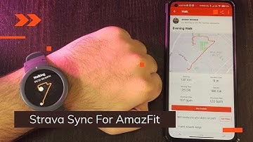 How to Enable Strava Sync in Amazfit SmartWatch?