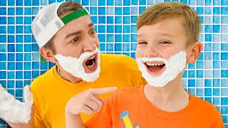 Details Kids pretend to be Adults - Funny toy stories News