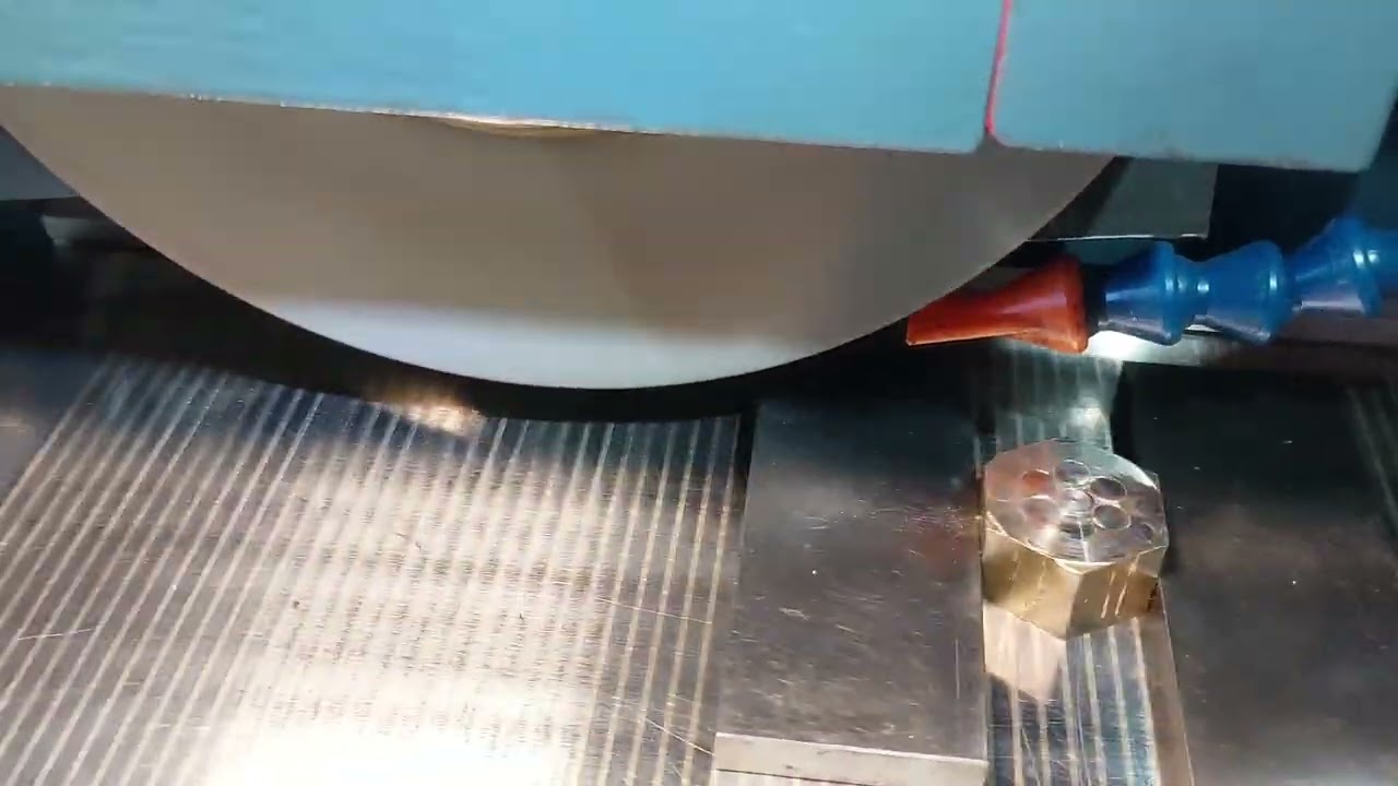 magnetic transfer blocks with nails made on the EMCO 325 II and the ...