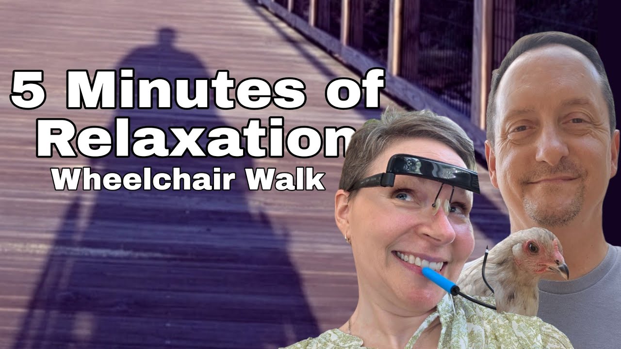 5 Minutes of Relaxation: Wheelchair walk on the River Boardwalk - Indian Head, MD