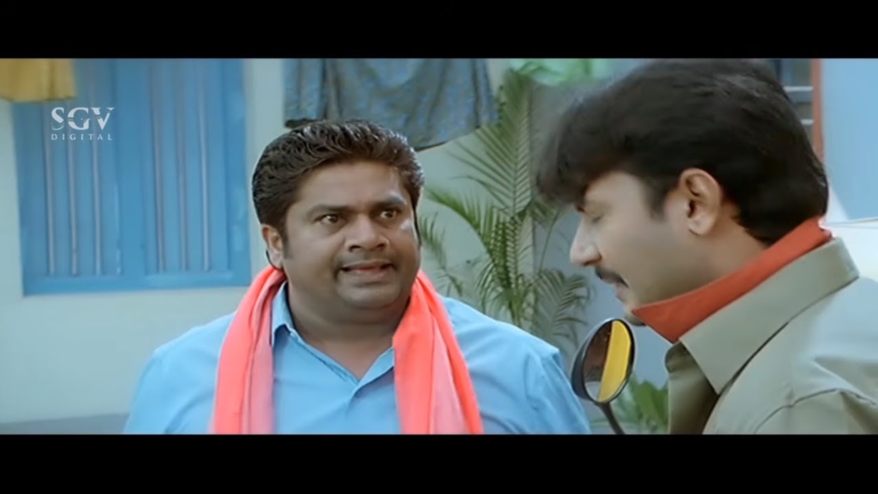 ಆಟೋ ಡ್ರೈವರ್ ದರ್ಶನ್'ಗೆ ಜೀವನ ಪಾಠ ಹೇಳುತ್ತಿರುವ ತಂದೆ ರಂಗಾಯಣ ರಘು | Saarathi Kannada Movie Comedy Scenes