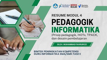 RESUME MODUL 4 BIMTEK INFORMATIKA | TAHAP 2 TAHUN 2024