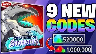 WORKING CODE!!💎🔥 CREATURES OF SONARIA CODES 2026 - ROBLOX CREATURES OF SONARIA CODES [MAY  2026]