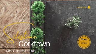 Top Shopping finds: Looking For Dark Coloured Concrete? Meet Silestone Corktown.