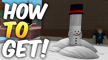 How To Get The *SNOWMAN MARKER* In Roblox Find The Markers!