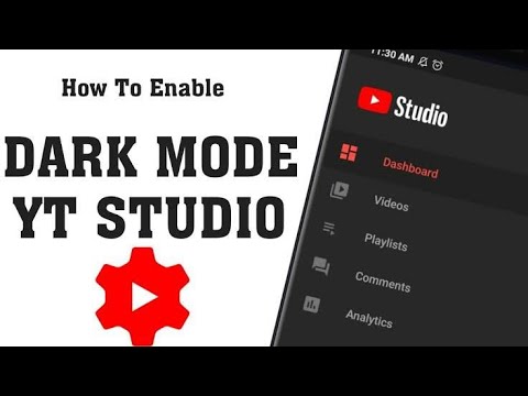 HOW TO TURN ON DARK MODE IN YOUTUBE STUDIO ||2020||ULTIMATE TECHING ...