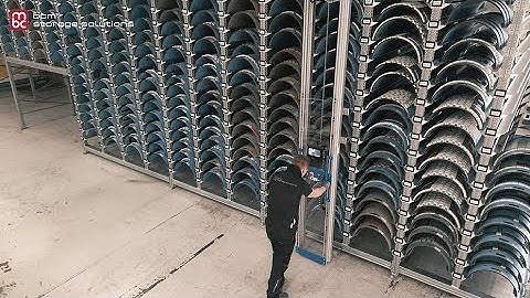 Manual Rotary die/Printing Plate Storage Soltion For Corrugated Industry