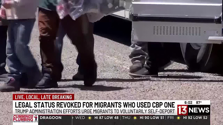 Legal status revoked for migrants who use CBP One app
