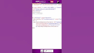 Accept only Alphanumeric (Alphabets and Numbers) in TextBox in ASP.Net