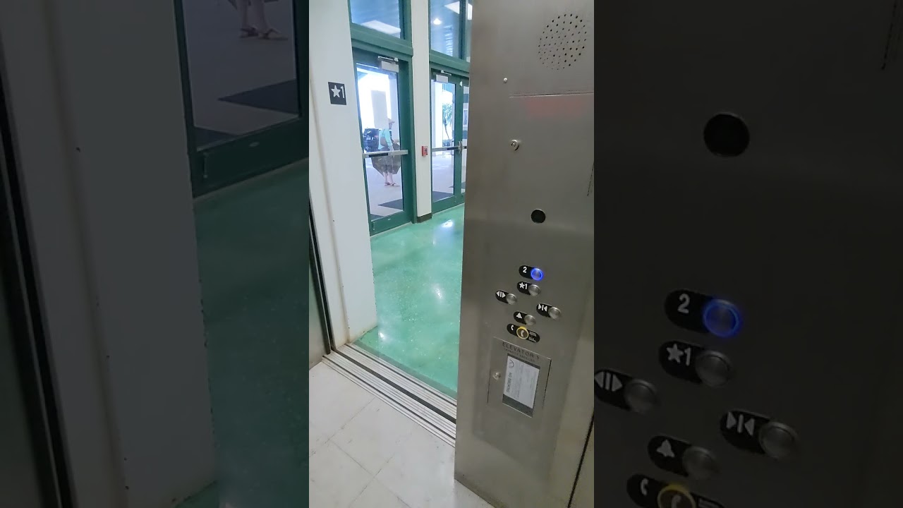 Modernized Thyssenkrupp hydraulic elevator #1 at Turner Agri Civic Center, Arcadia Florida