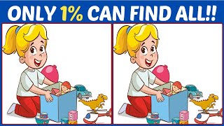 【Spot the difference】Master Your Mind in 10 minutes! Can You Find All?【Find the difference】