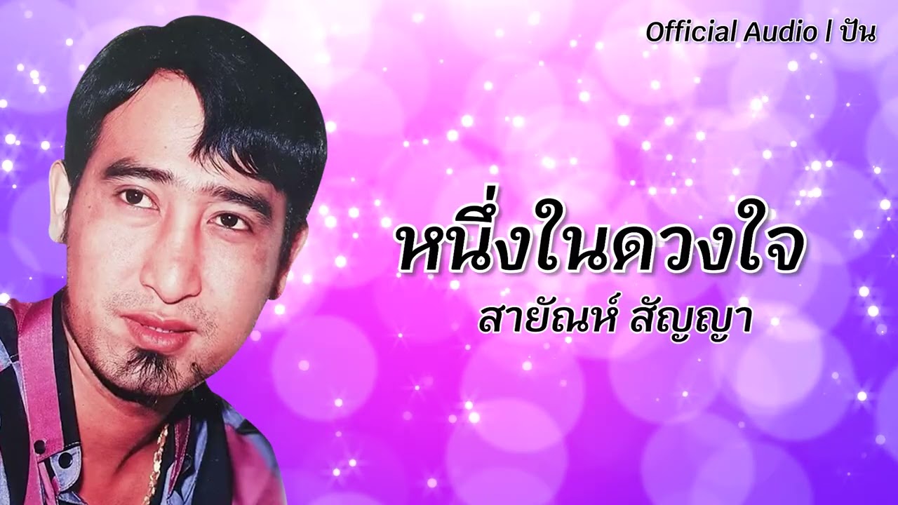 หนึ่งในดวงใจ | สายัณห์ สัญญา [Official Audio] | ปัน