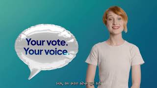 ECSA How To Complete Your Postal Vote Gujarati