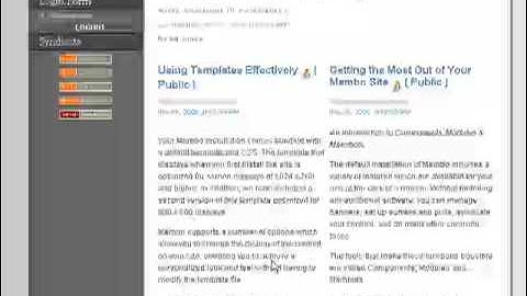 Mambo CMS Installation