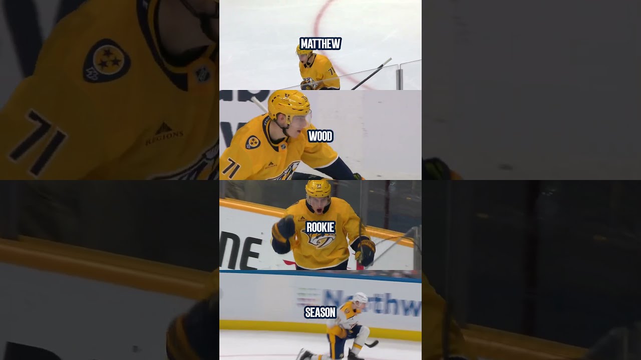 Matthew Wood is a BEAST #predsnhl
