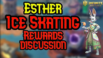 Ice Skating Is The Best Way To Get Esther Easter Bunny - Infinite Magicraid