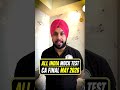 🚨 LAST DAY ALERT! 🚨⏳ All India Mock Test is about to CLOSE📊#ca #cafinal #cafinalmay2026 #cafinalbypw