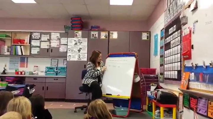 "Writer's Workshop" mini lesson for kindergarten