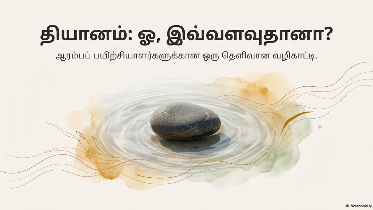 தியானம் ஓ இவ்வளவு தானா? #meditation for beginners in tamil