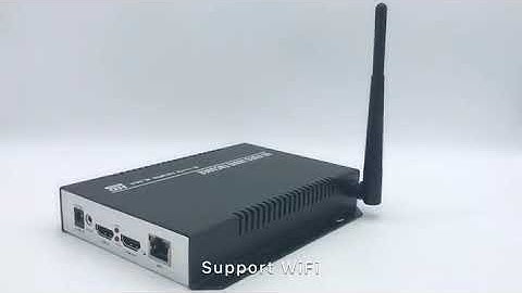 H.264 HDMI Video WiFi Encoder With loop out Works with Wowza YouTube Factory