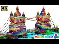 DIY - How To Build Tower Bridge Aquarium From Magnetic Balls (Satisfying) | Magnet World Series #212
