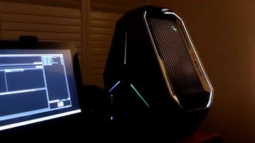 Alienware Area 51 R2 Winamp AlienFX Lightshow