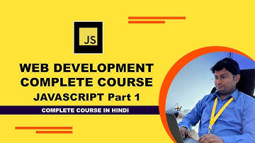 Web Development Complete Course HTML. CSS, Java Script, JQuery and Bootstrap : JavaScript part 1