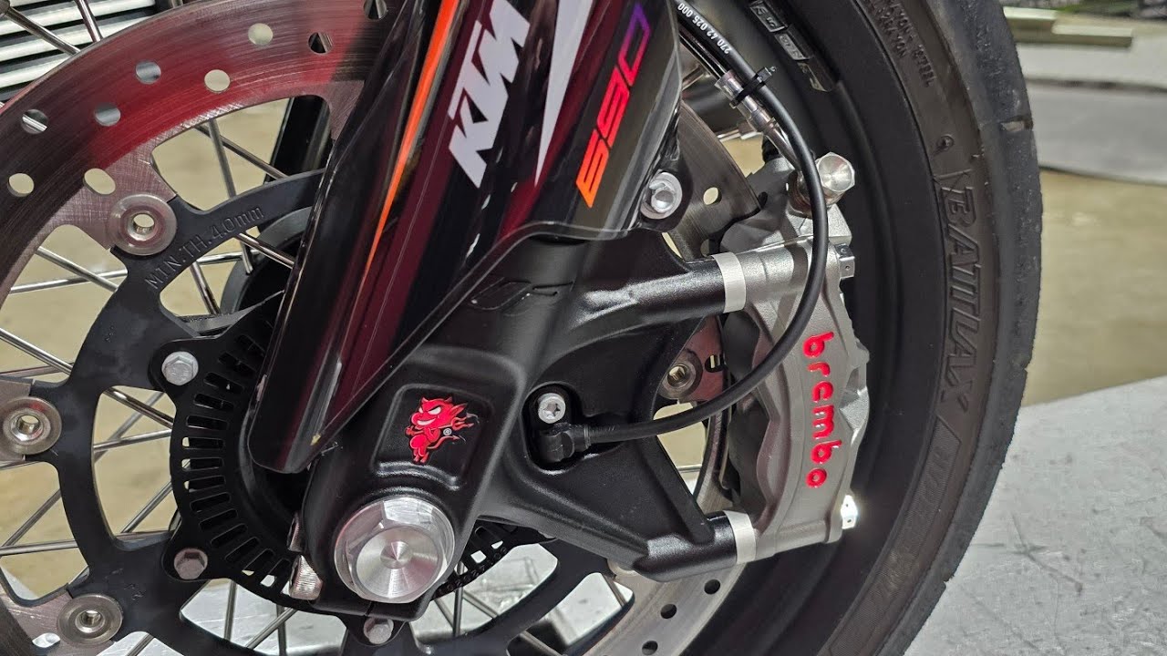 Brake Upgrade / Things To Know - 2023 KTM 690 SMC R - YouTube