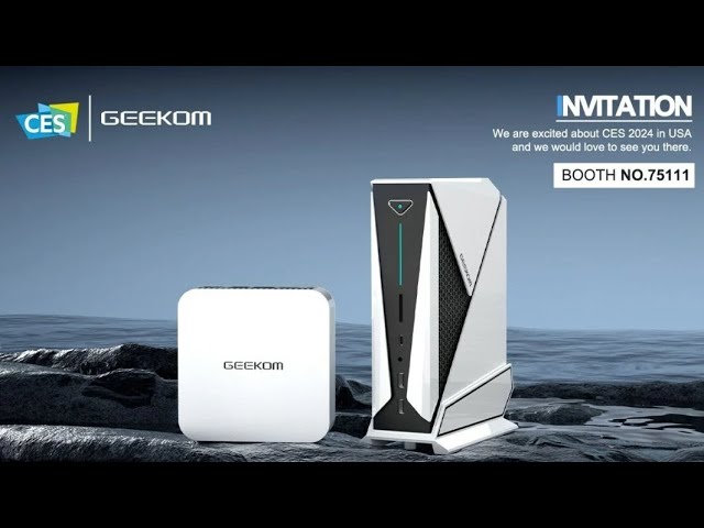 GEEKOM CES 2024 Mini PC lineup unveiled featuring Intel Core Ultra & AMD  Ryzen 8000 series APUs. 