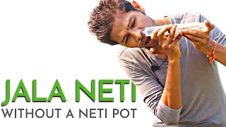 Learn Jala Neti without a Neti Pot | Nasal Cleansing