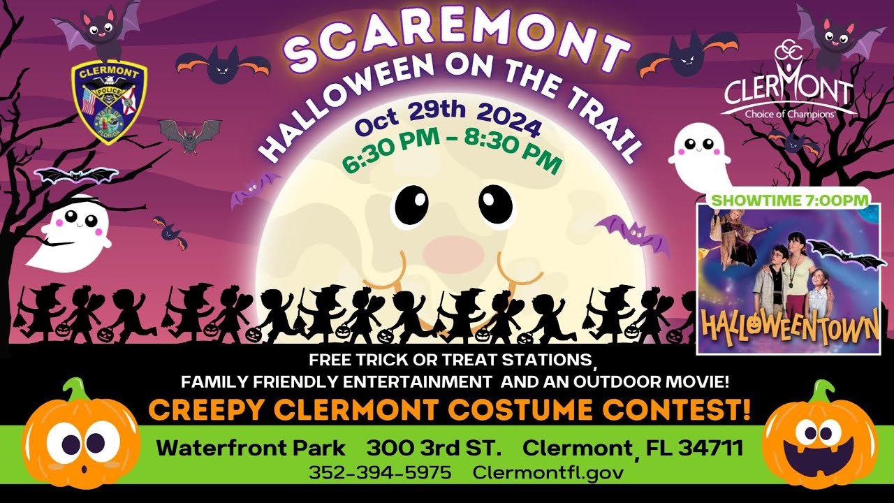 Halloween on the Trail, Trick or Treat, Costume Contest, Movie ...
