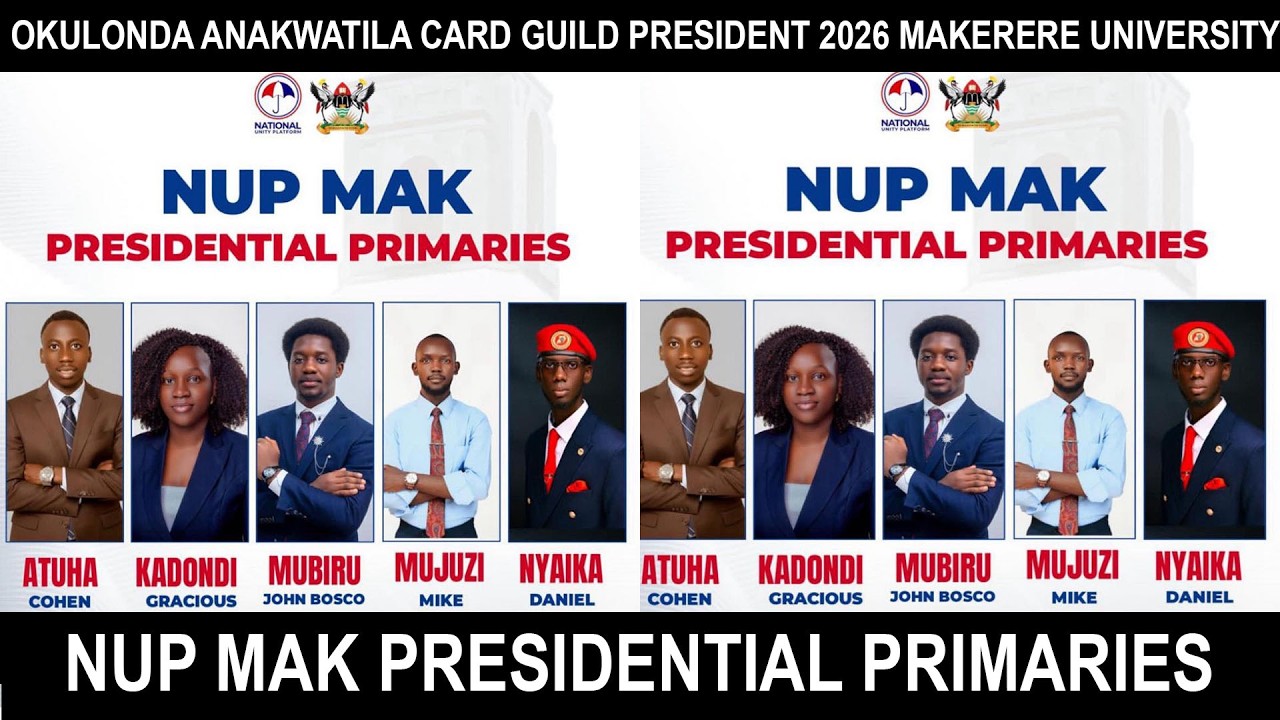 OKULONDA ANAKWATILA CARD GUILD PRESIDENT 2026 MAKERERE UNIVERSITY