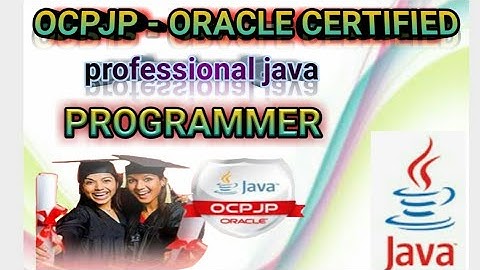 OCPJP Certification Tutorial-1
