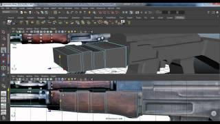 Autodesk Maya: AK47 Modeling Tutorial [Part 5]