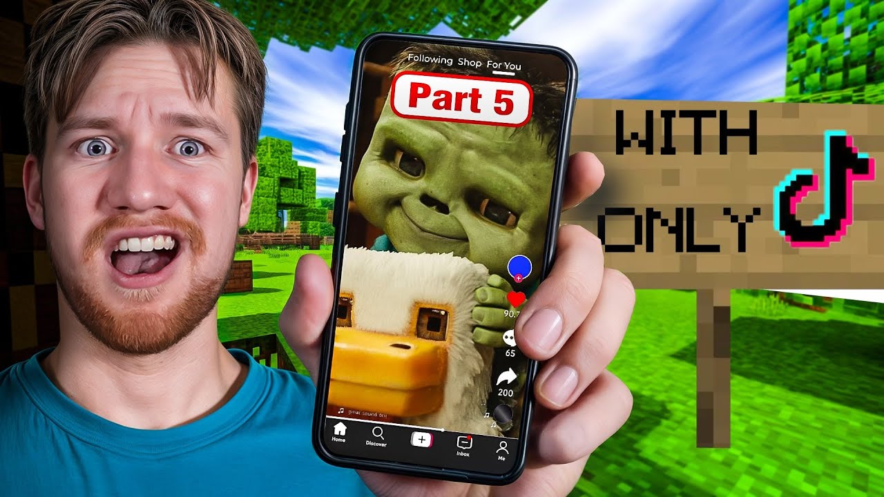 I Remade The ENTIRE Minecraft Movie From TikTok - YouTube