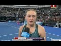 Александра Саснович дошла до финала турнира WTA в Брисбене