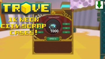 1k Neon City Scrap Cases Opening! Are They Worth Opening?