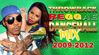 THROWBACK DANCEHALL REGGAE RIDDIMS MIX (2009 - 2012): DJ ROW-B -(VYBZ KARTEL, KONSHENS, CECILE,BUSY