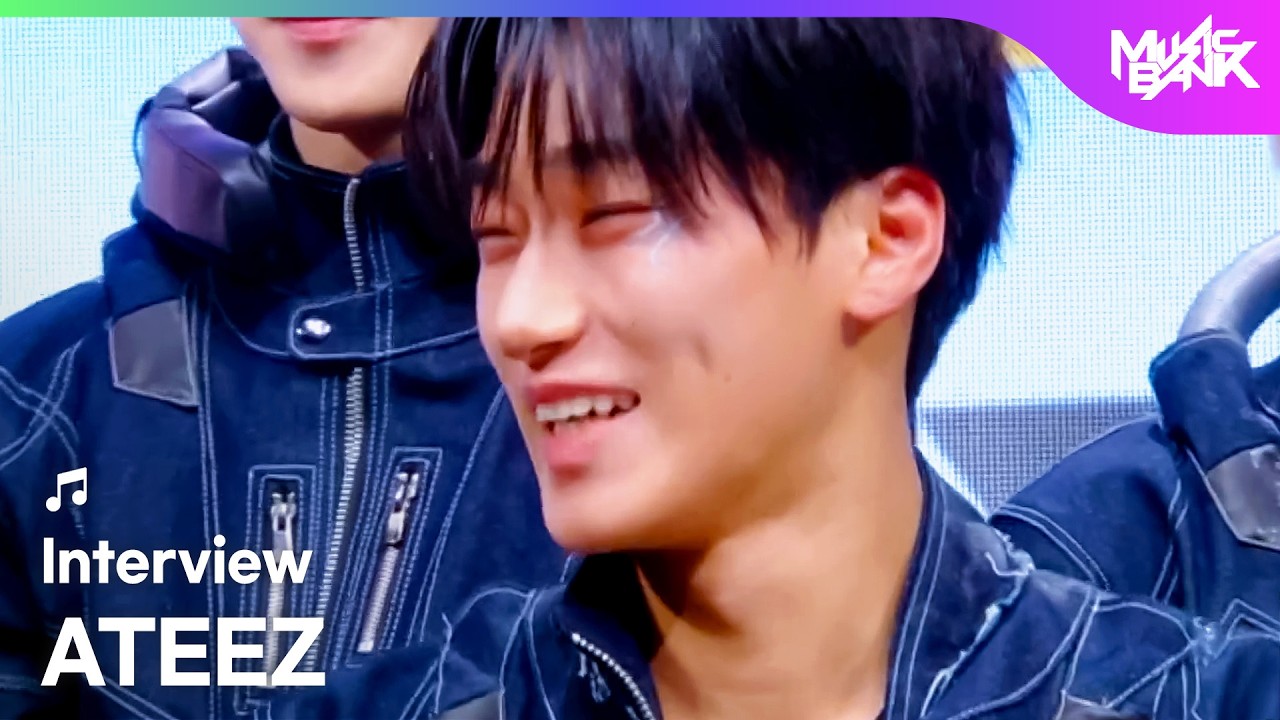 (Interview) Interview with ATEEZ エイティーズ 에이티즈 [Music Bank] | KBS WORLD ...