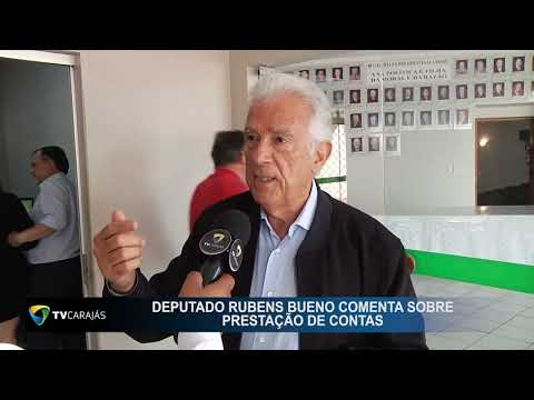 Deputado Rubens Bueno comenta sobre Prestação de Contas