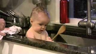 Declan takes a bath.m4v