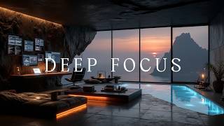 Deep Work Music | Intense Focus Playlist &amp; Brain Power for Ultimate Productivity