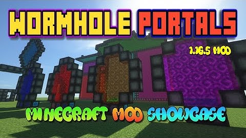 Minecraft 1.16.5 - Wormhole Portals mod