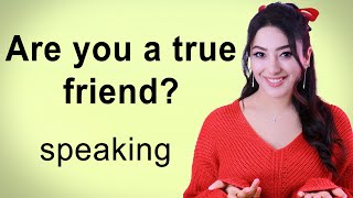 speaking - friendship