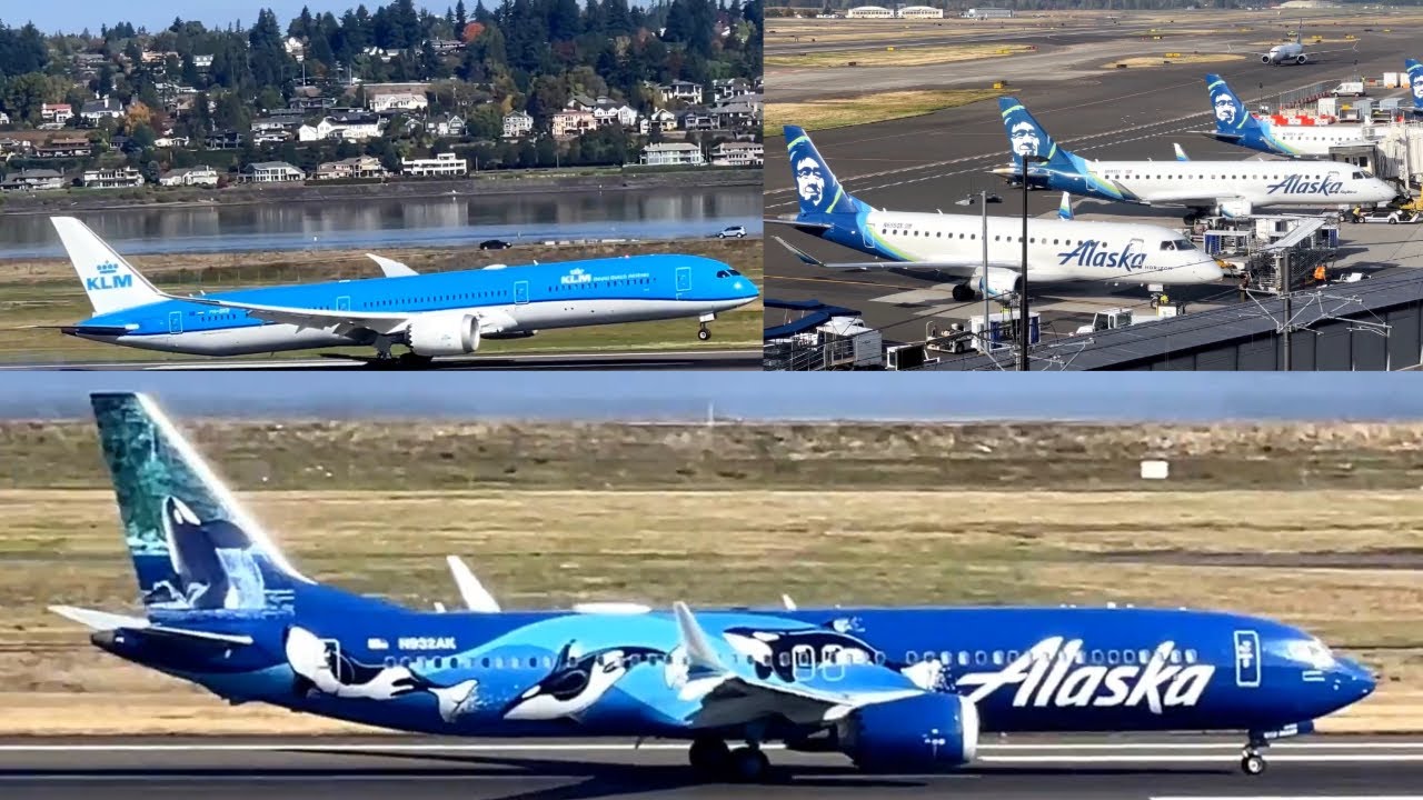 Portland International Airport (PDX) Plane Spotting - October 18, 2025