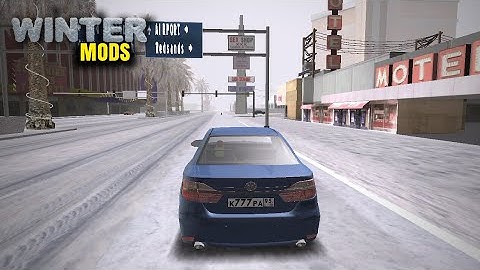 REVIEW!!! GTA SA ANDROID WINTER REDUX V1 | WINTER REREXTURE HD